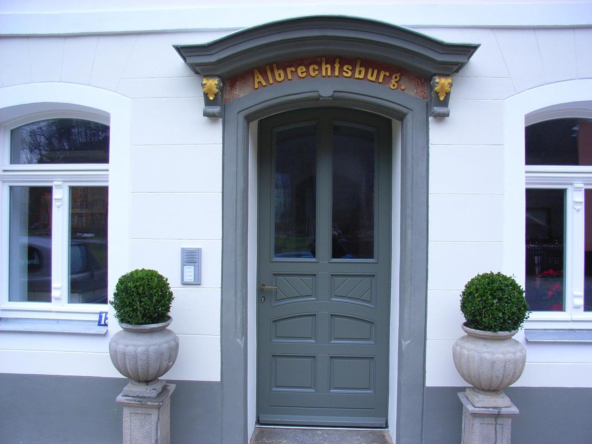 Apartmenthaus Albrechtsburg Bad Schandau Exterior foto